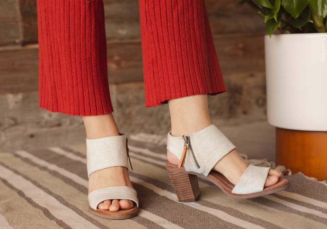 Women Natural Toms Majorca Heeled Sandal Shoes R26T216