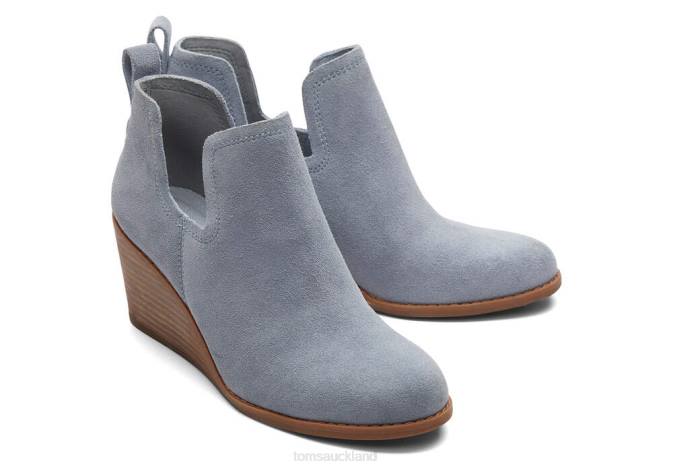 Women Stone Grey Toms Kallie Boot Shoes R26T235