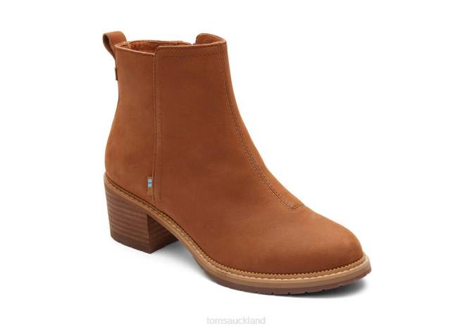 Women Tan Toms Marina Boot Shoes R26T231