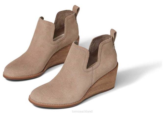 Women Taupe Toms Kallie Boot Shoes R26T236