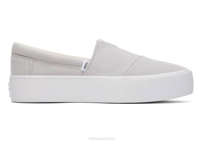 Women Lunar Grey Toms Fenix Platform Shoes R26T239