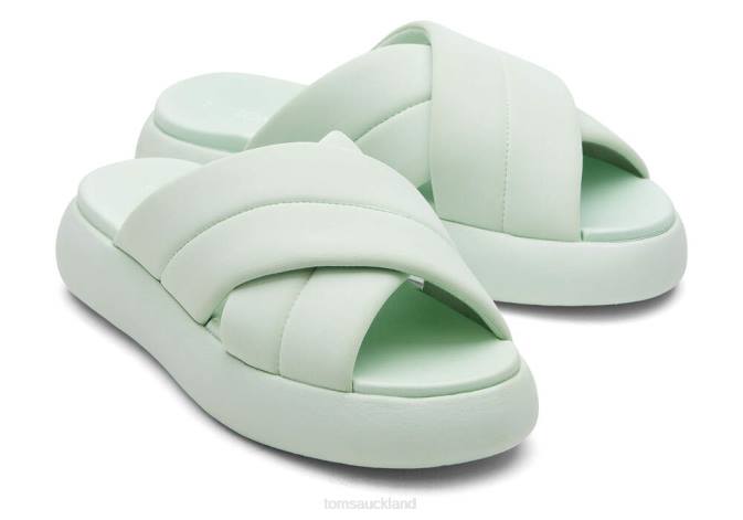 Women Mint REPREVE Jersey Toms Mallow Cross-over REPREVE Shoes R26T244