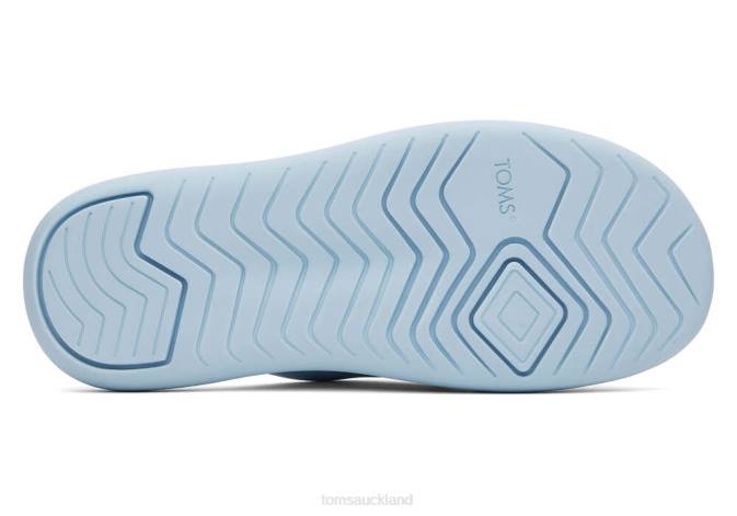 Women Pastel Blue REPREVE Jersey Toms Mallow Cross-over REPREVE Shoes R26T242