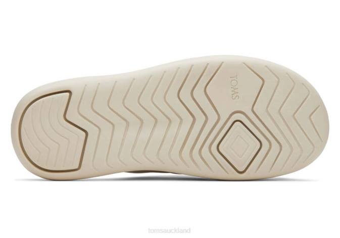 Women Beige Toms Mallow Cross-over REPREVE Shoes R26T267