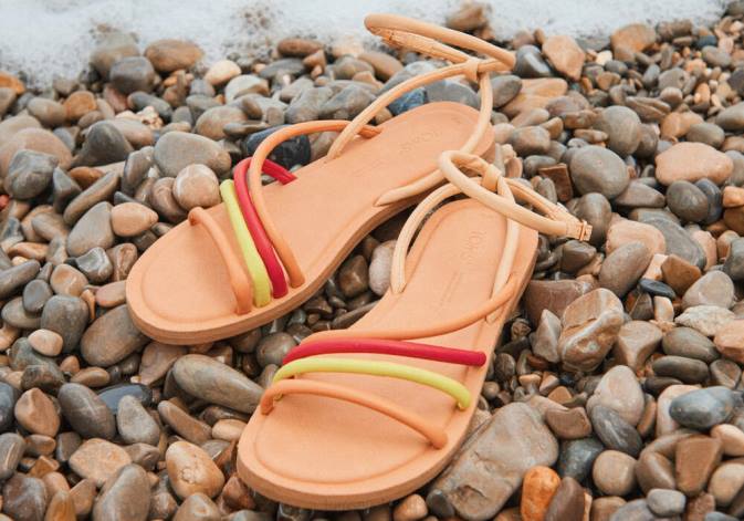 Women Honey Beige Multi Leather Toms Willa Sandal Shoes R26T252