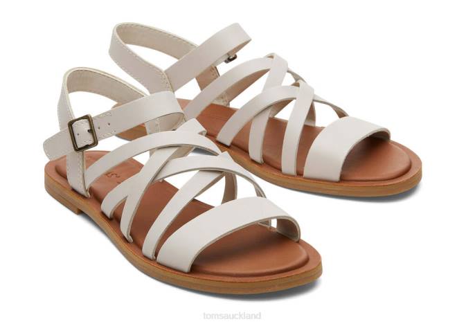 Women Putty Leather Toms Sephina Sandal Shoes R26T249