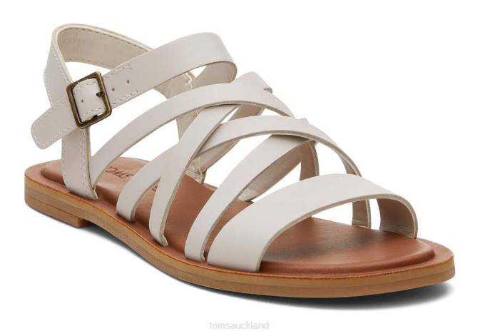 Women Putty Leather Toms Sephina Sandal Shoes R26T249