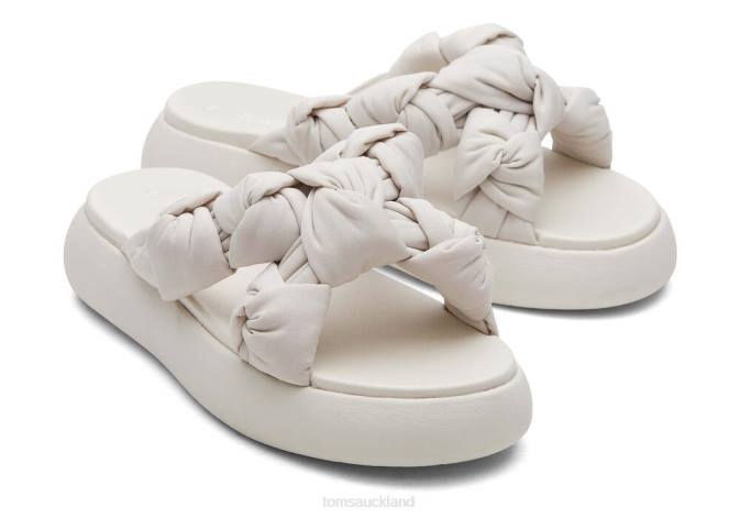 Women Putty Toms Mallow Crossover Knotted Shoes R26T269