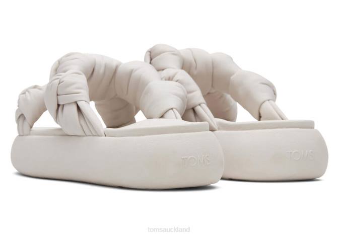 Women Putty Toms Mallow Crossover Knotted Shoes R26T269