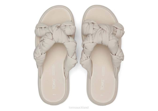 Women Putty Toms Mallow Crossover Knotted Shoes R26T269