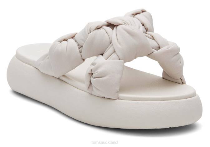 Women Putty Toms Mallow Crossover Knotted Shoes R26T269