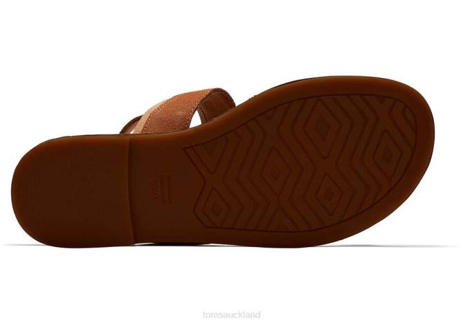Women Tan Toms Bree Sandal Shoes R26T262