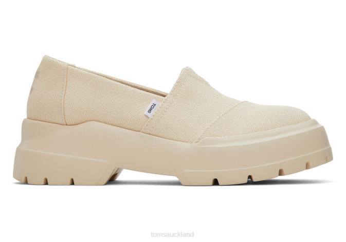 Women Beige Toms Combat Low Shoes R26T277