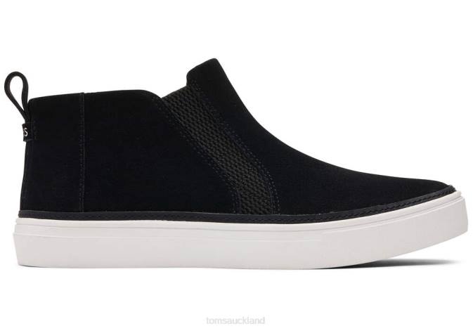 Women Black Toms Bryce Slip On Shoes R26T290