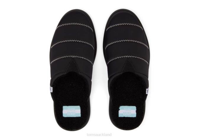 Women Black Toms KROST Mallow Mule Shoes R26T283