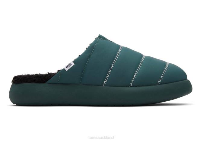 Women Green Toms KROST Mallow Mule Shoes R26T282