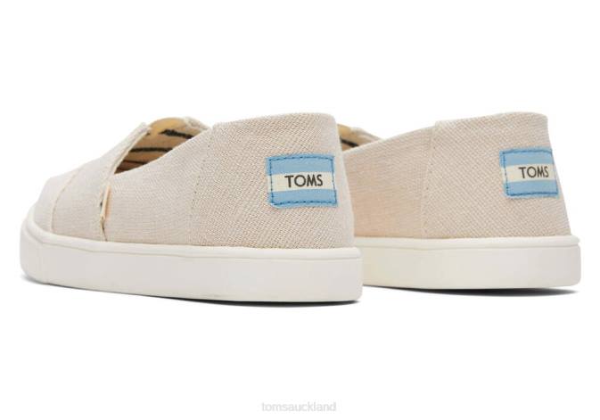 Women Natural Toms Cupsole Alpargata Shoes R26T274