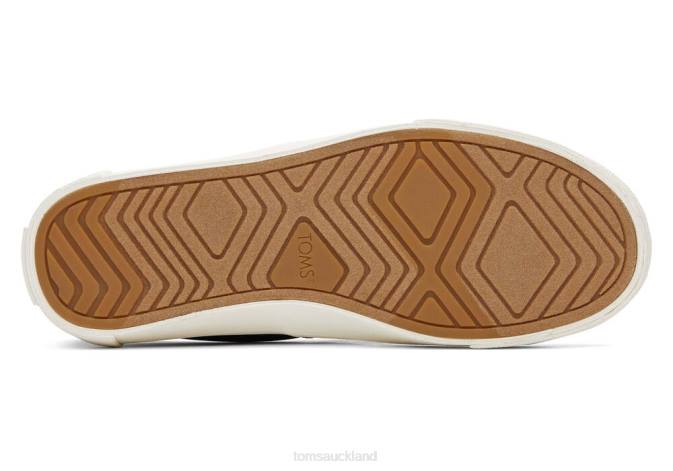 Women Black Matte Toms Fenix Slip On Shoes R26T310