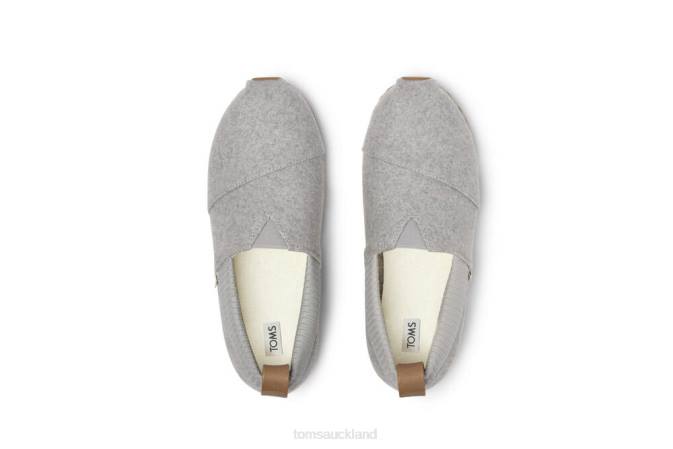 Women Frost Grey Toms Resident Alpargata Shoes R26T300
