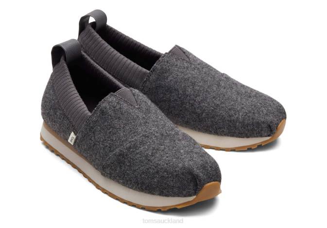 Women Grey Toms Resident Alpargata Shoes R26T297