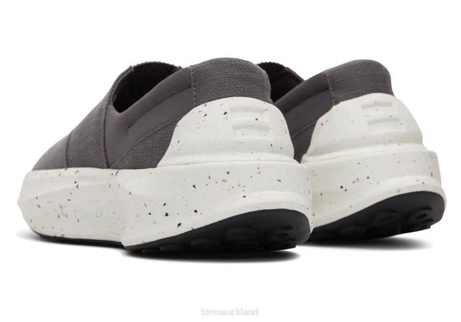 Women Pavement Grey Toms Gamma Eco-Trainers Shoes R26T306