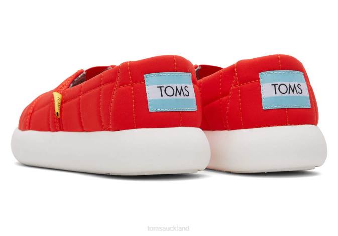 Women Red Toms Mallow Alpargata Snoopy Shoes R26T308