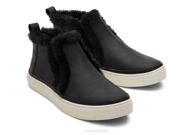 Women black Toms Bryce Slip On Shoes R26T307